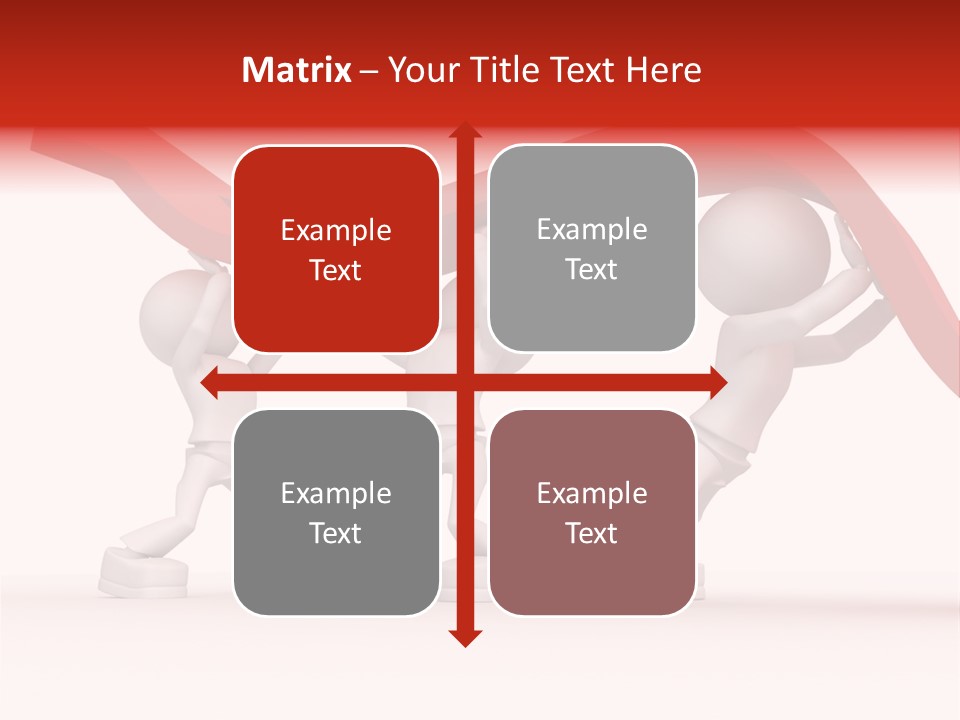 Higher Illustration Together PowerPoint Template