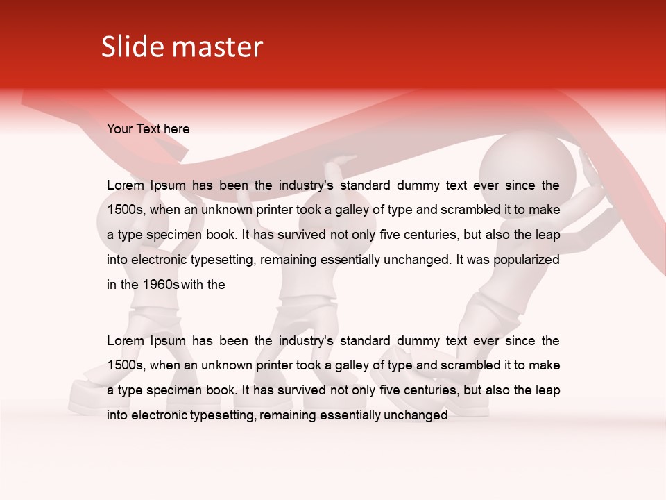 Higher Illustration Together PowerPoint Template