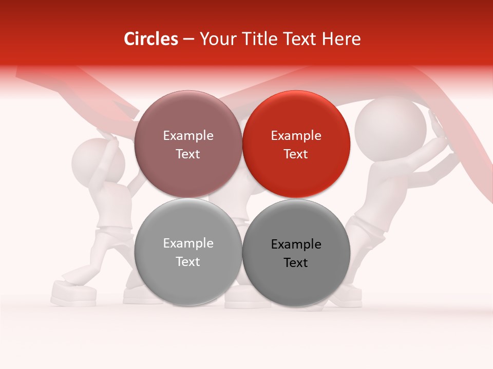 Higher Illustration Together PowerPoint Template