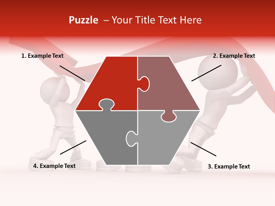 Higher Illustration Together PowerPoint Template
