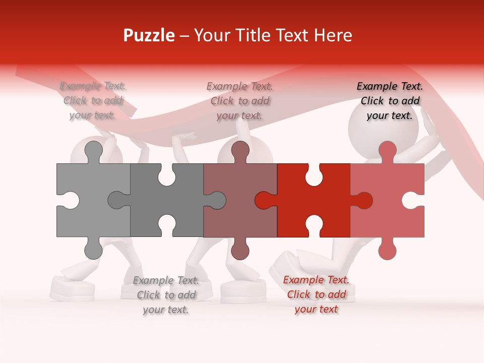 Higher Illustration Together PowerPoint Template