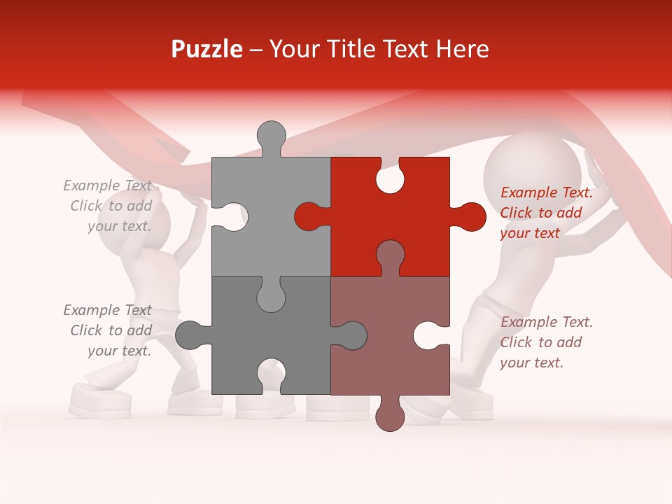 Higher Illustration Together PowerPoint Template