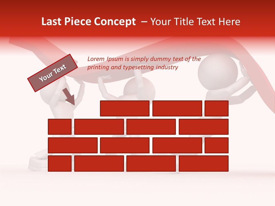 Higher Illustration Together PowerPoint Template