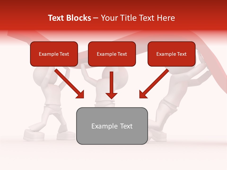 Higher Illustration Together PowerPoint Template