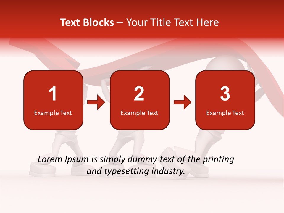 Higher Illustration Together PowerPoint Template