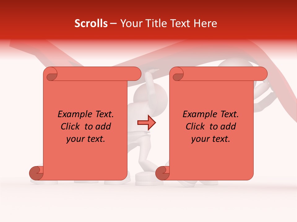 Higher Illustration Together PowerPoint Template