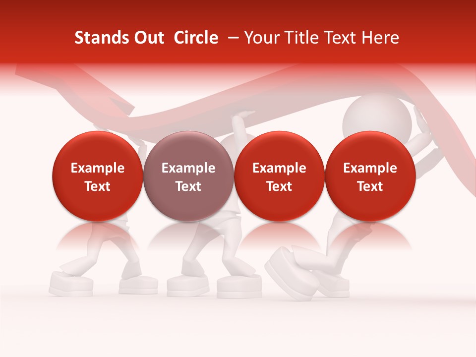 Higher Illustration Together PowerPoint Template