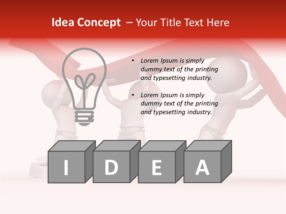 Higher Illustration Together PowerPoint Template