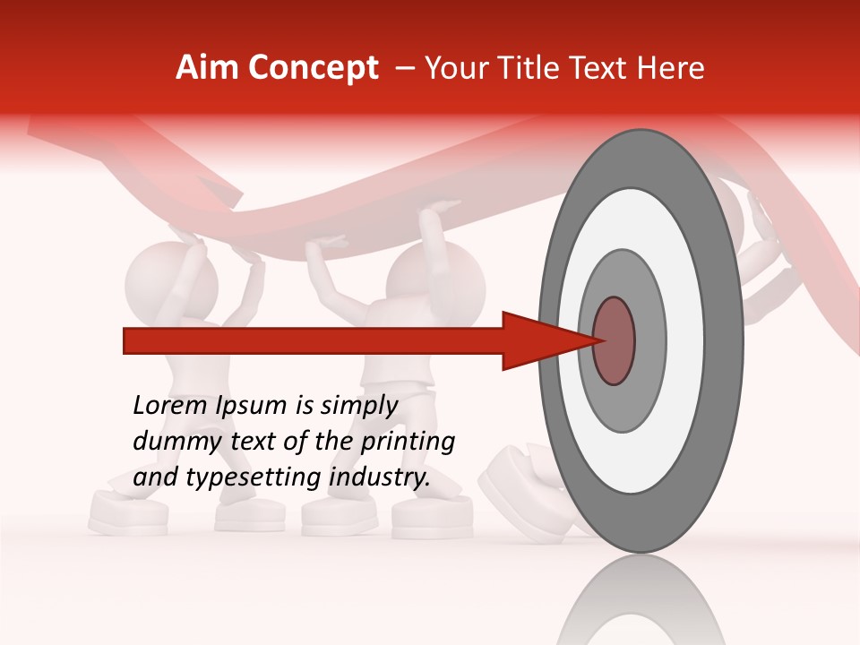 Higher Illustration Together PowerPoint Template