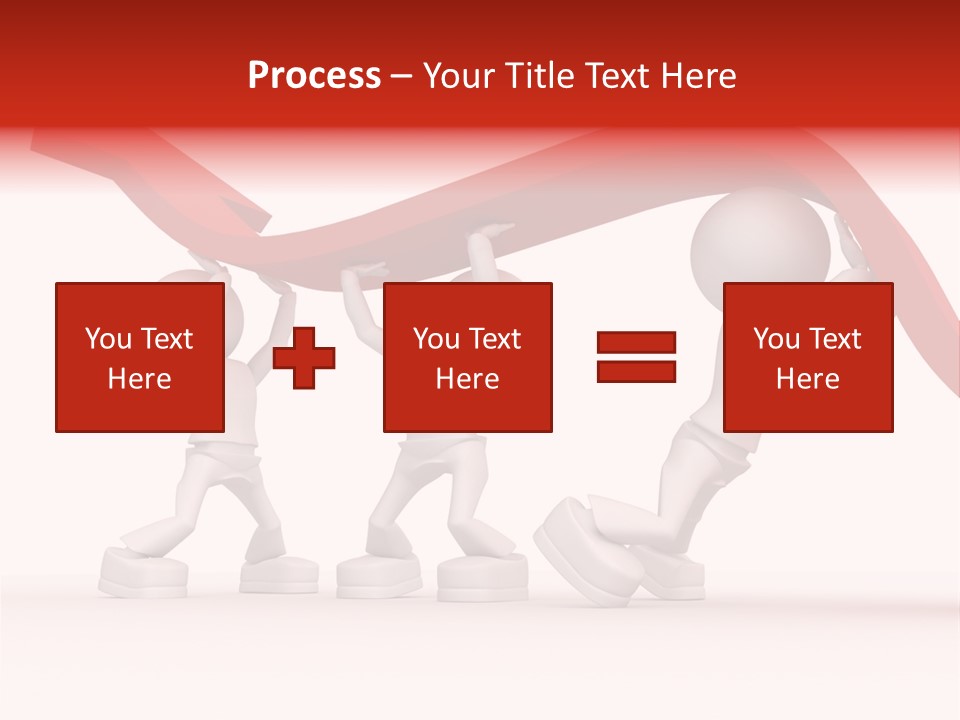 Higher Illustration Together PowerPoint Template