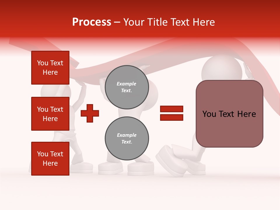 Higher Illustration Together PowerPoint Template