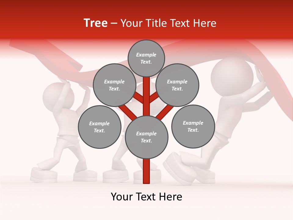 Higher Illustration Together PowerPoint Template