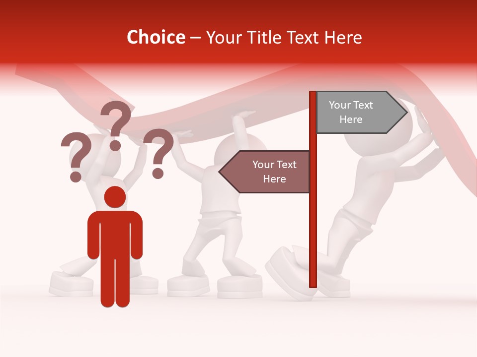 Higher Illustration Together PowerPoint Template