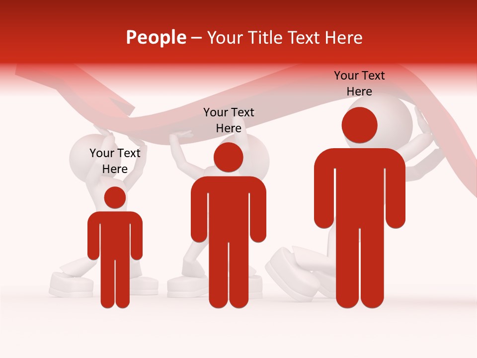 Higher Illustration Together PowerPoint Template