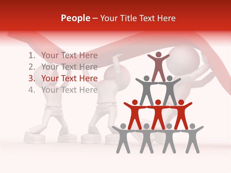 Higher Illustration Together PowerPoint Template