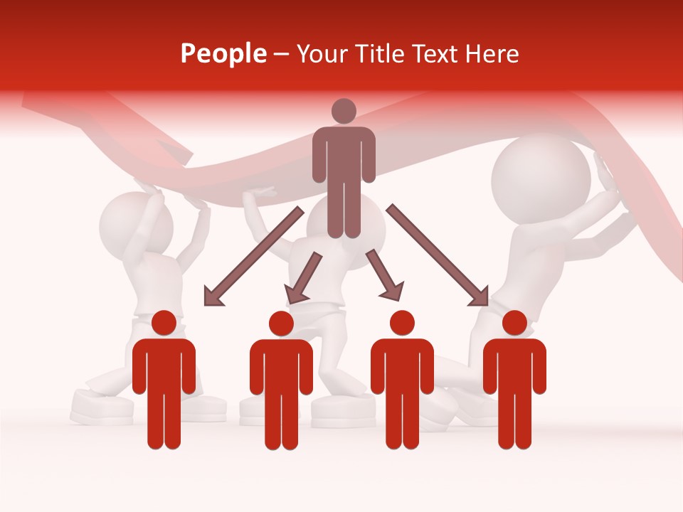 Higher Illustration Together PowerPoint Template