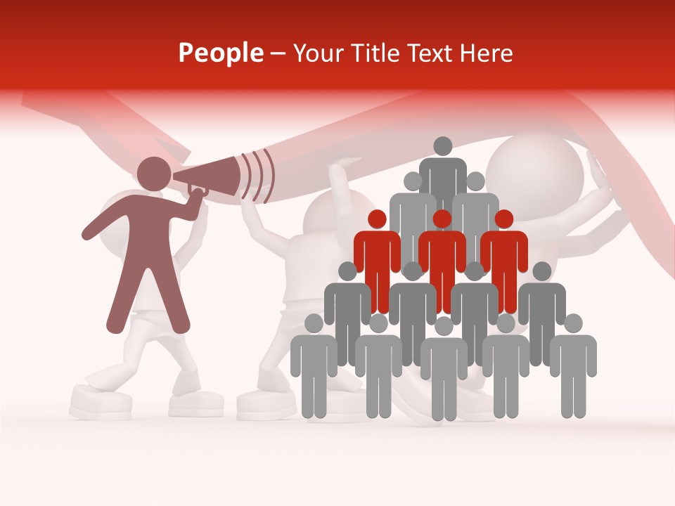 Higher Illustration Together PowerPoint Template