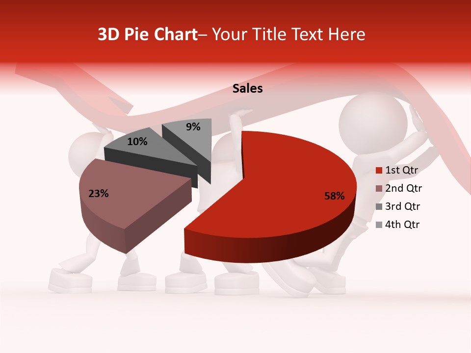Higher Illustration Together PowerPoint Template