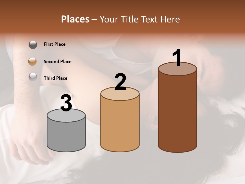 Photo Body Sleeping PowerPoint Template