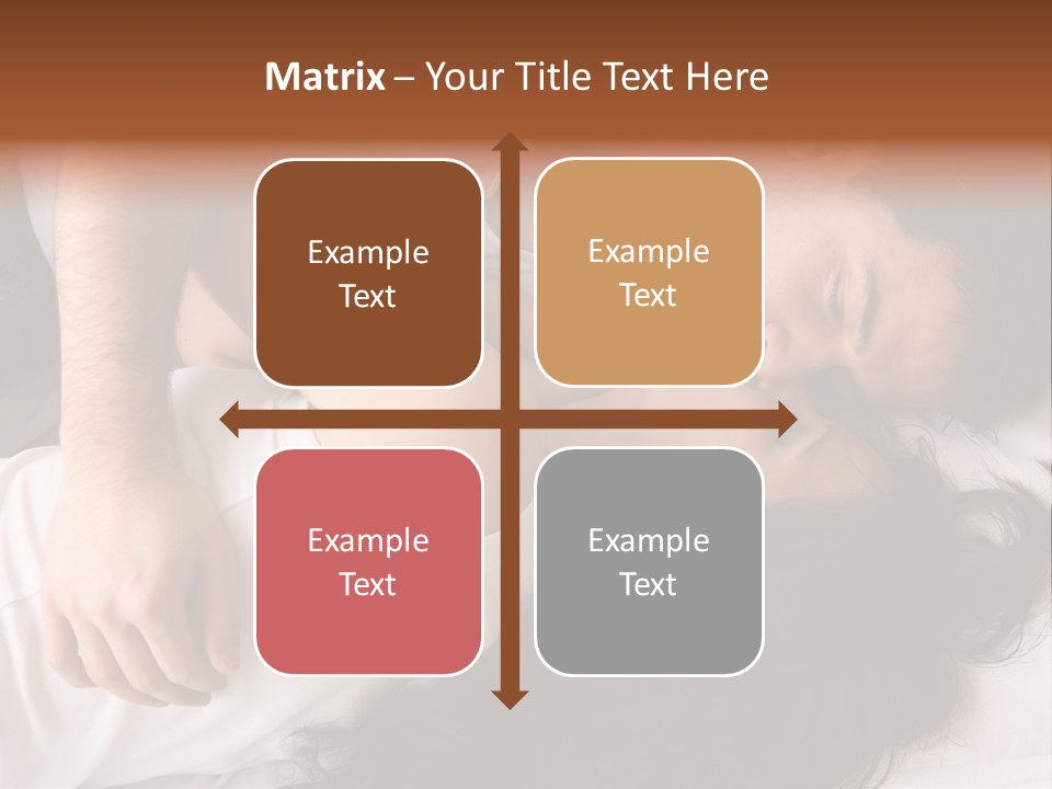 Photo Body Sleeping PowerPoint Template