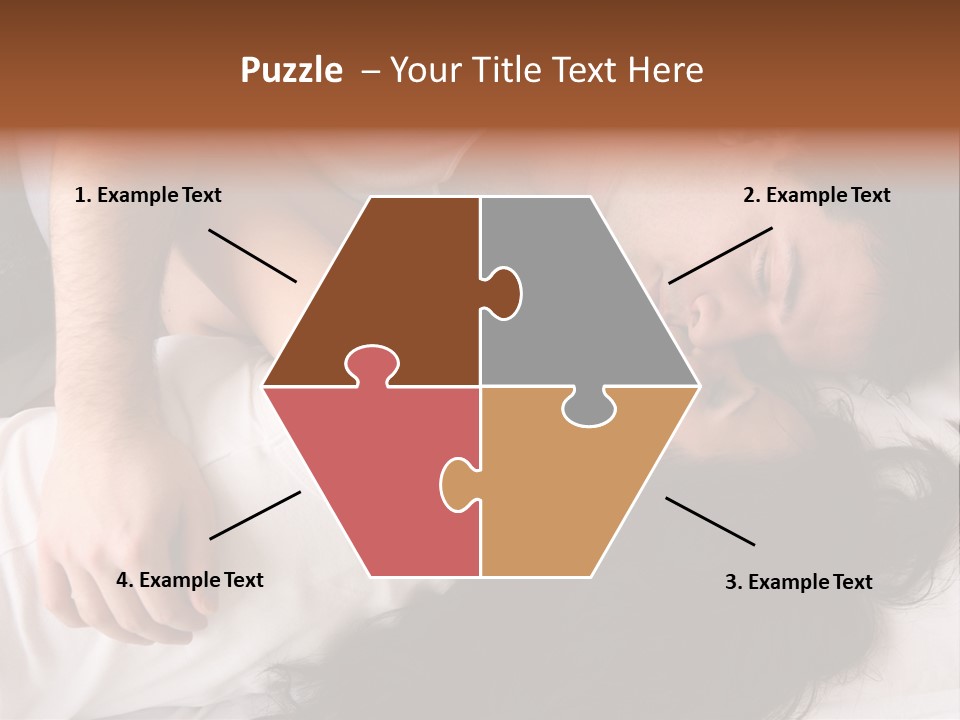 Photo Body Sleeping PowerPoint Template