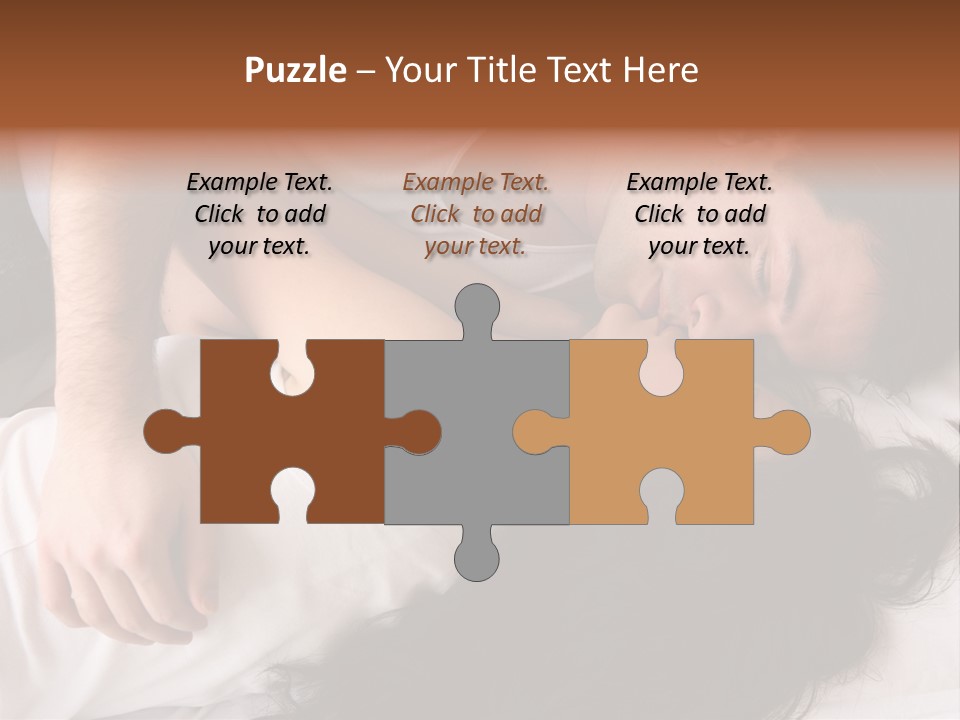 Photo Body Sleeping PowerPoint Template