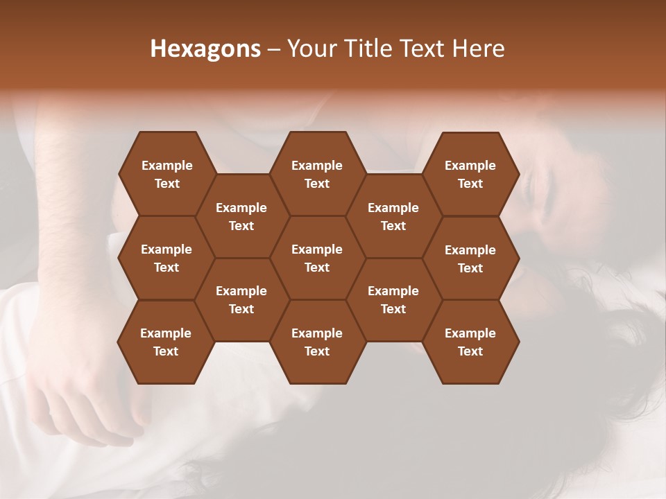 Photo Body Sleeping PowerPoint Template