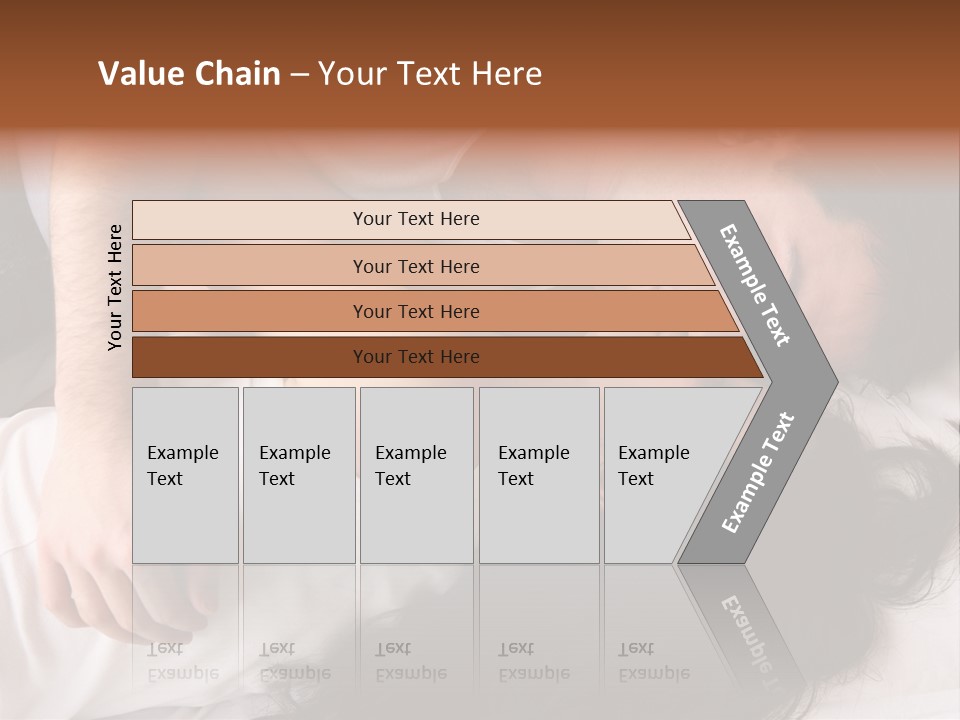 Photo Body Sleeping PowerPoint Template