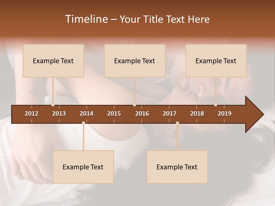 Photo Body Sleeping PowerPoint Template