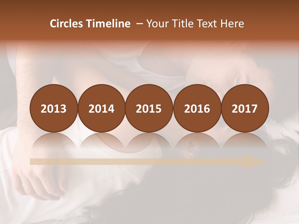 Photo Body Sleeping PowerPoint Template