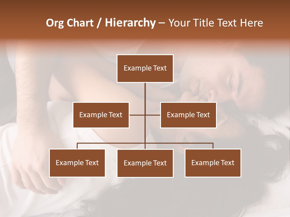 Photo Body Sleeping PowerPoint Template