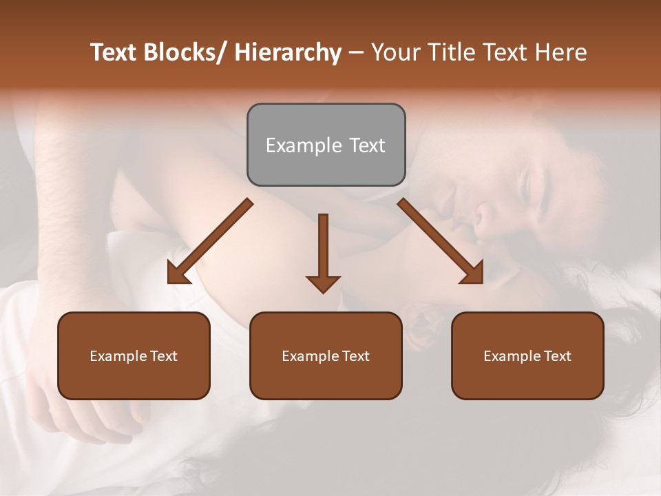 Photo Body Sleeping PowerPoint Template