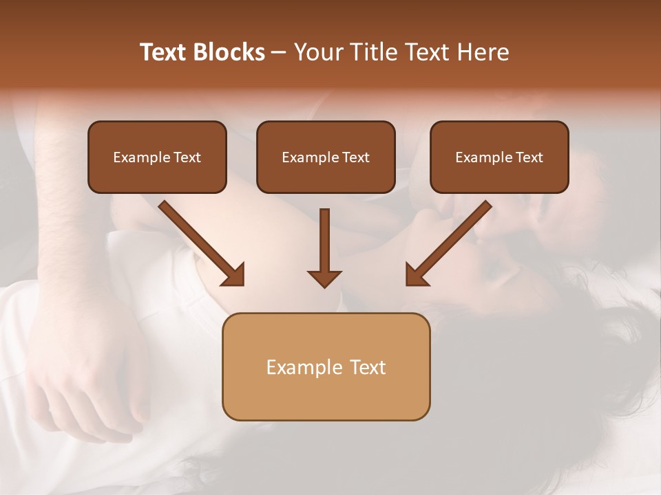 Photo Body Sleeping PowerPoint Template