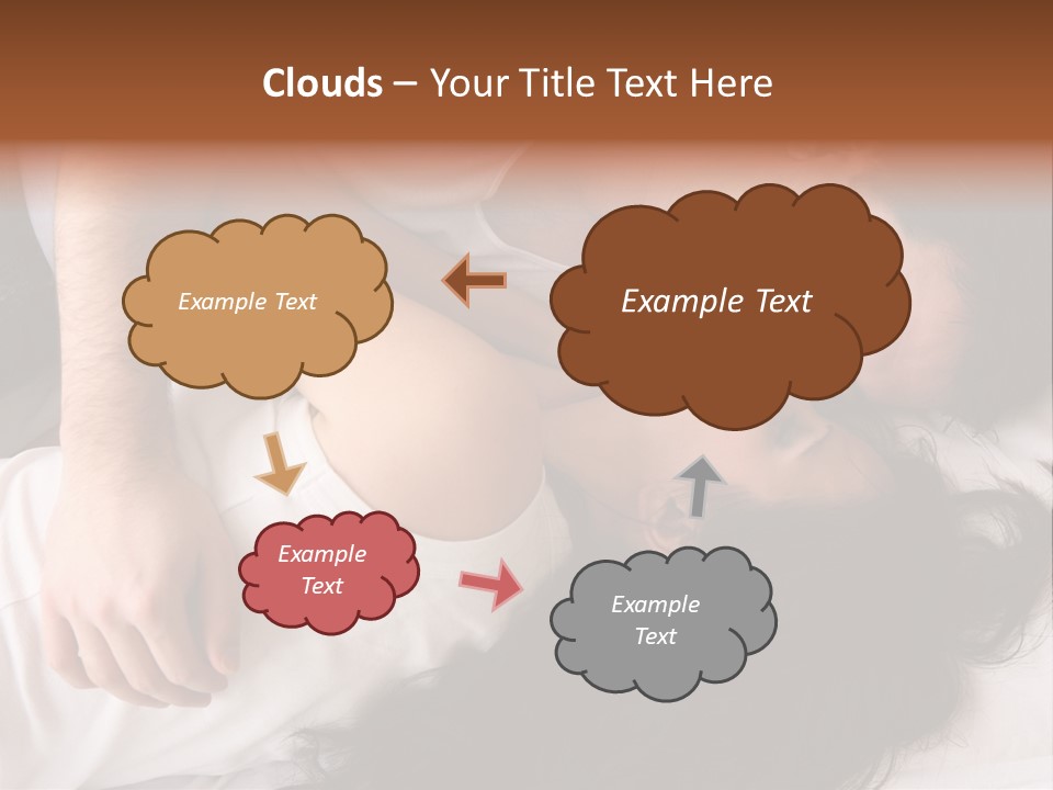Photo Body Sleeping PowerPoint Template