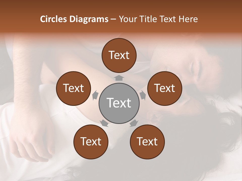 Photo Body Sleeping PowerPoint Template