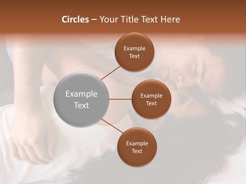 Photo Body Sleeping PowerPoint Template