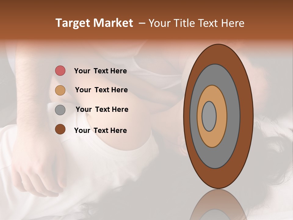 Photo Body Sleeping PowerPoint Template