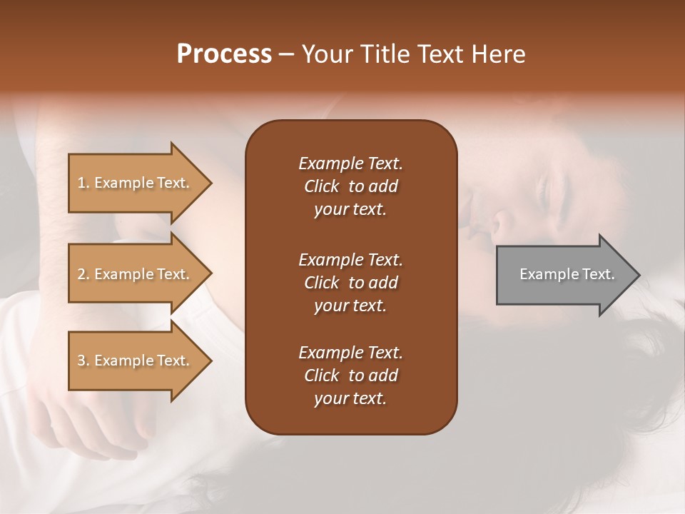 Photo Body Sleeping PowerPoint Template