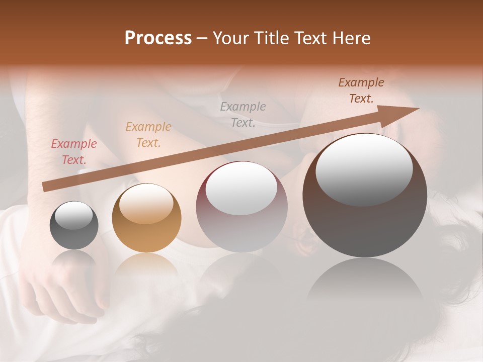 Photo Body Sleeping PowerPoint Template