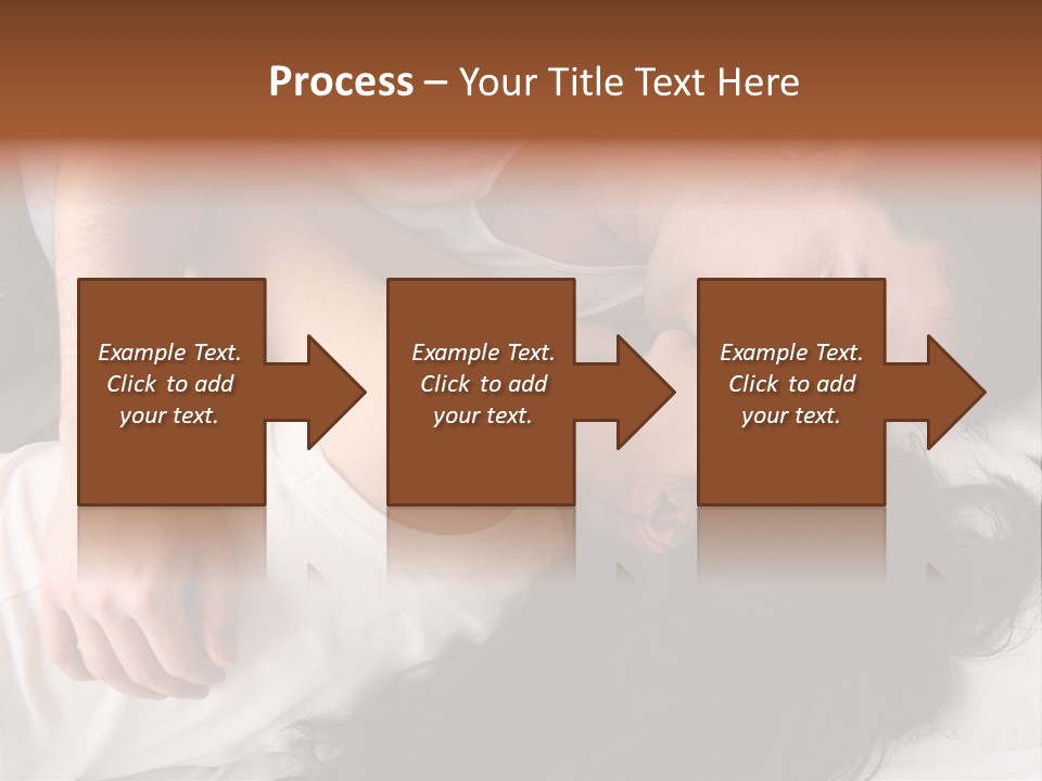 Photo Body Sleeping PowerPoint Template