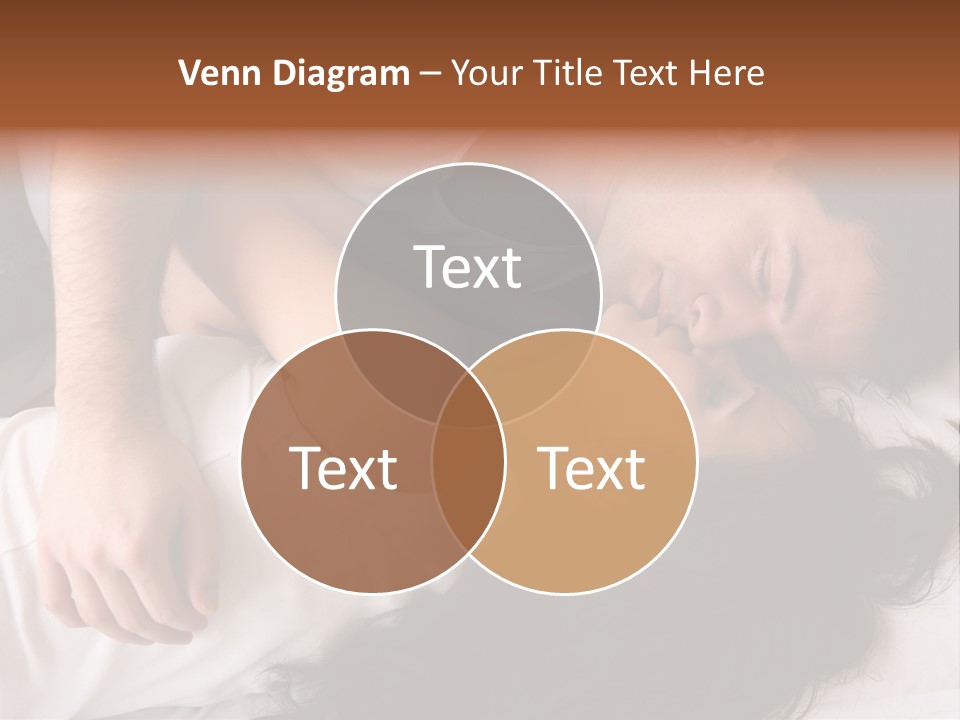 Photo Body Sleeping PowerPoint Template