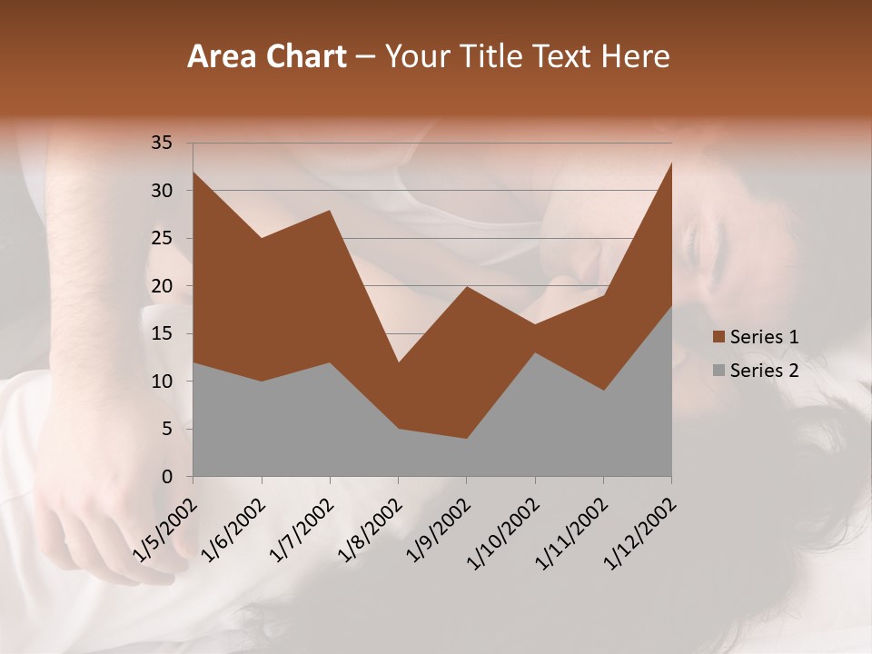 Photo Body Sleeping PowerPoint Template