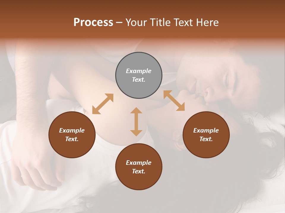 Photo Body Sleeping PowerPoint Template