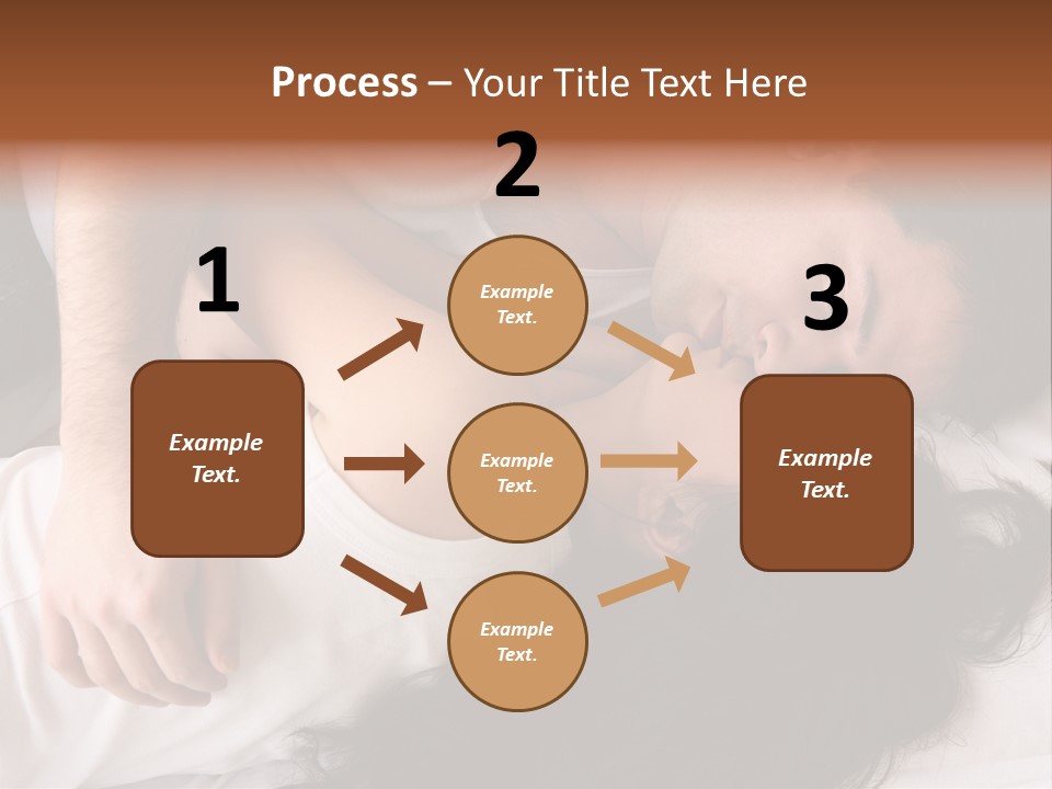 Photo Body Sleeping PowerPoint Template