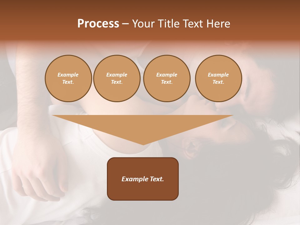 Photo Body Sleeping PowerPoint Template