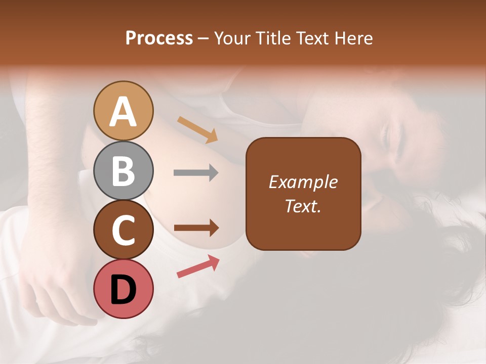 Photo Body Sleeping PowerPoint Template