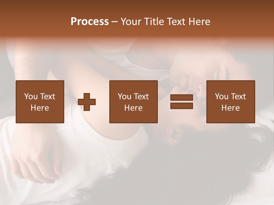 Photo Body Sleeping PowerPoint Template