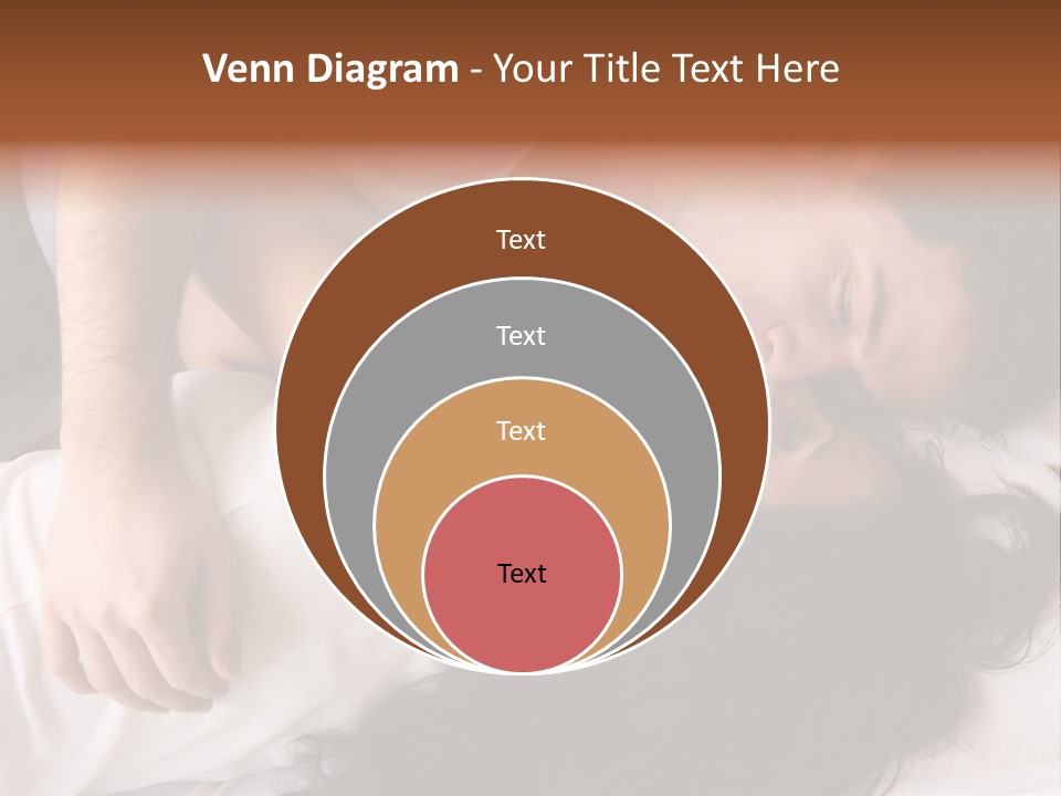 Photo Body Sleeping PowerPoint Template