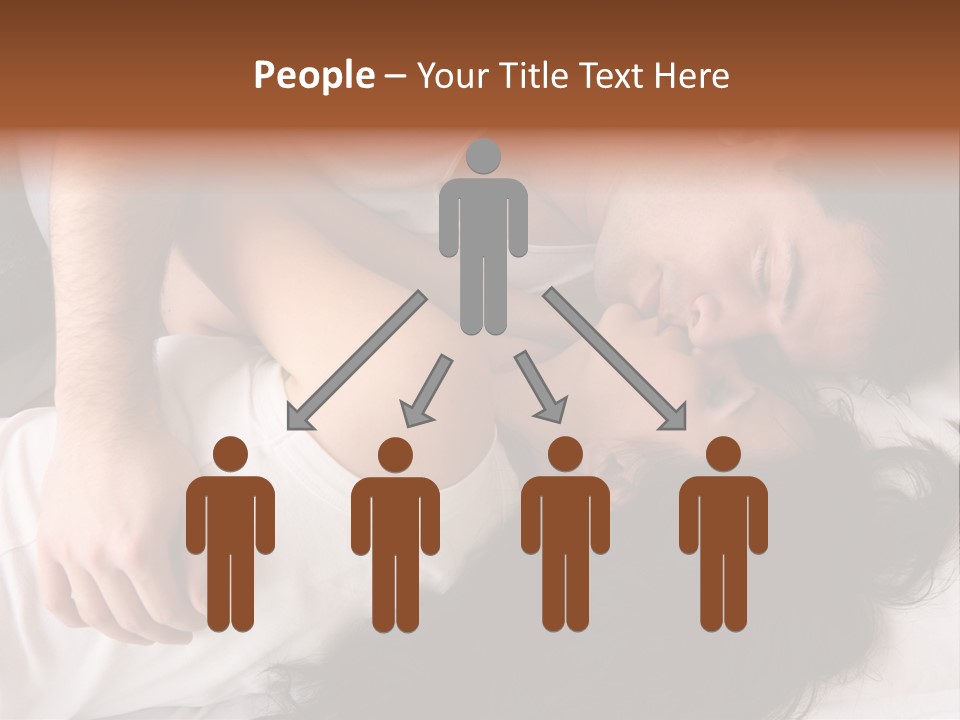Photo Body Sleeping PowerPoint Template