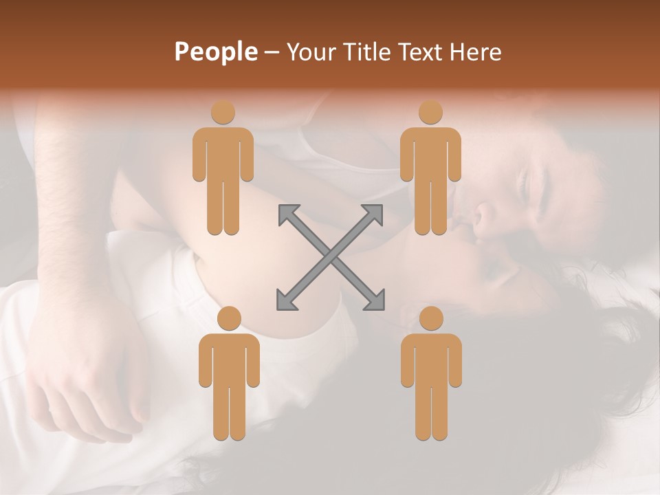 Photo Body Sleeping PowerPoint Template